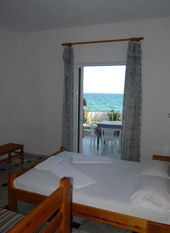 Appartement Manthos Sea View à Kalloni  Chambre photo